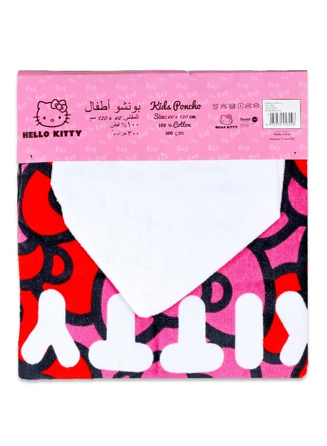 Sanrio Sanrio Hello Kitty Poncho Kids  60x120 cm