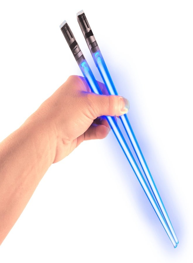 ChopSabers Lightsaber Led Light Up Chopsticks (1 Pair, Blue) - Image 1