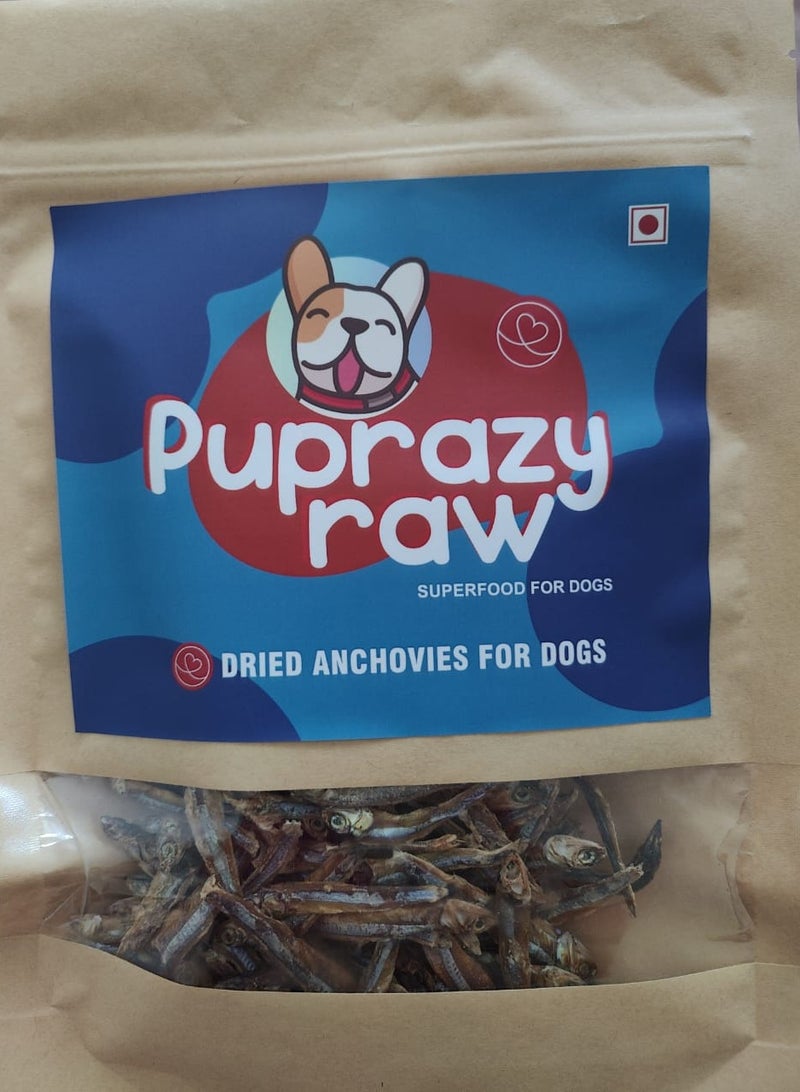 Puprazy Dried Anchovies - Cats | Dogs - Healthy/No preservatives - Image 3