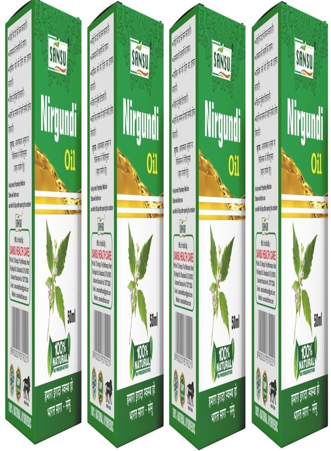 Sansu Nirgundi Ka Tail 50ml (Pack of 3). - Image 1