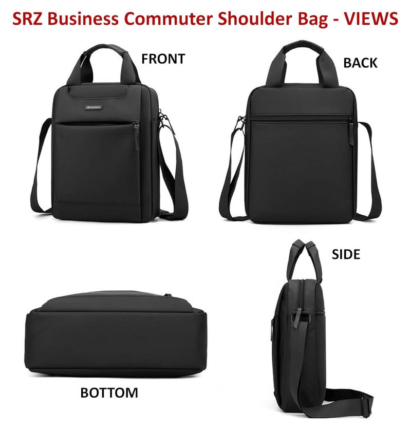 SAMRUKZONE SRZ Business Commuter Shoulder Bag Office Bag, Waterproof Sling Bag, Korean Messenger Bag - Image 3