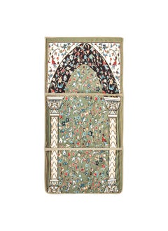 السنيدي سجادة صلاة مع كرسي، كرسي رحلات، اخضر، مقاس 55*110 سم  - Image 4