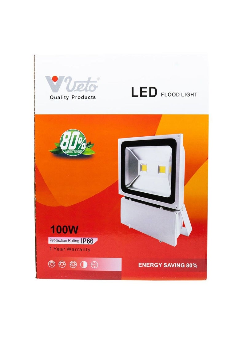 Veto Veto Flood Light 100W White  - Image 1