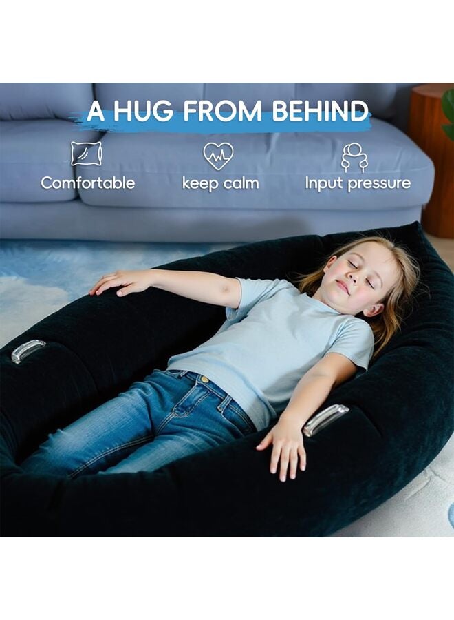 LAMAY Sensory Chair, Inflatable Sensory for Kids with Sensory Needs to Calming and Relaxation, Inflatable Gives Kids a Comfortable Environment with Electric Air Pump - Image 5