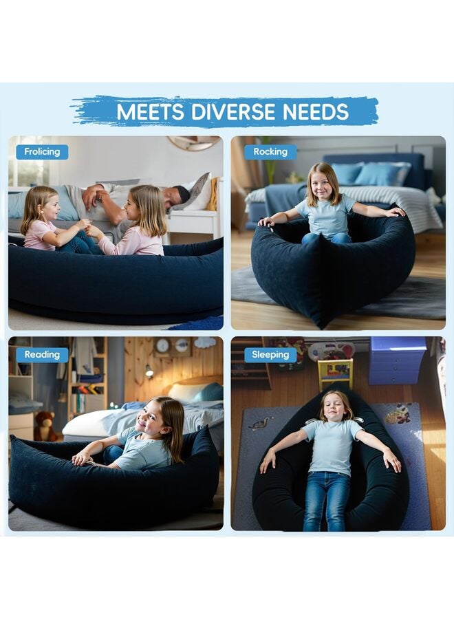 LAMAY Sensory Chair, Inflatable Sensory for Kids with Sensory Needs to Calming and Relaxation, Inflatable Gives Kids a Comfortable Environment with Electric Air Pump - Image 3