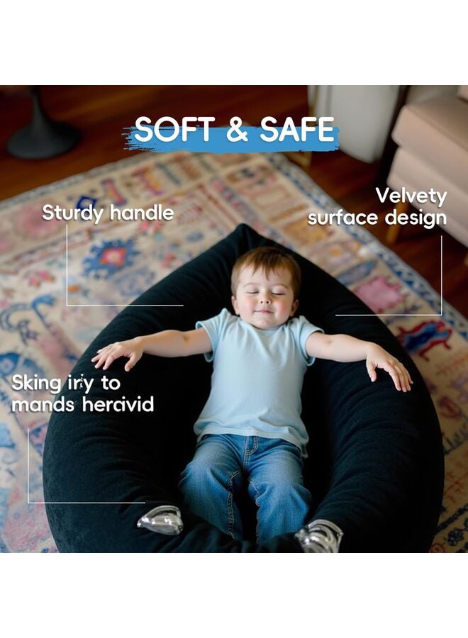 LAMAY Sensory Chair, Inflatable Sensory for Kids with Sensory Needs to Calming and Relaxation, Inflatable Gives Kids a Comfortable Environment with Electric Air Pump - Image 2