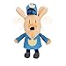 Dog Man JAKKS Pacific Dog Man Feature Plush Ears Flip Up and Down Squeeze for Fun Sound Effect Toot Collect All Dogman Plush Based on The Dog Man Movie - Image 2