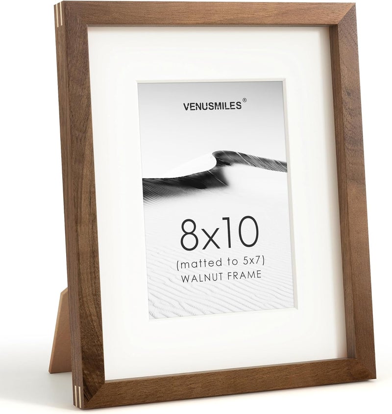 Venusmiles إطار صور خشب الجوز من ، 8x10، مجموعة من 1 - Image 1