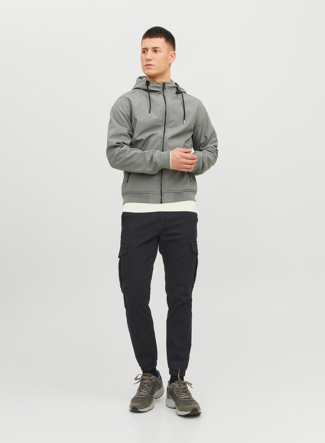 JACK & JONES Slim Fit Cargo Pants with Cuffed Hem - Image 5