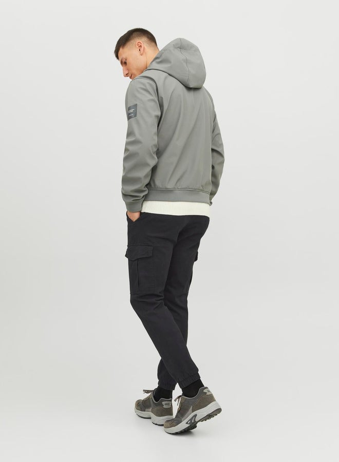 JACK & JONES Slim Fit Cargo Pants with Cuffed Hem - Image 2
