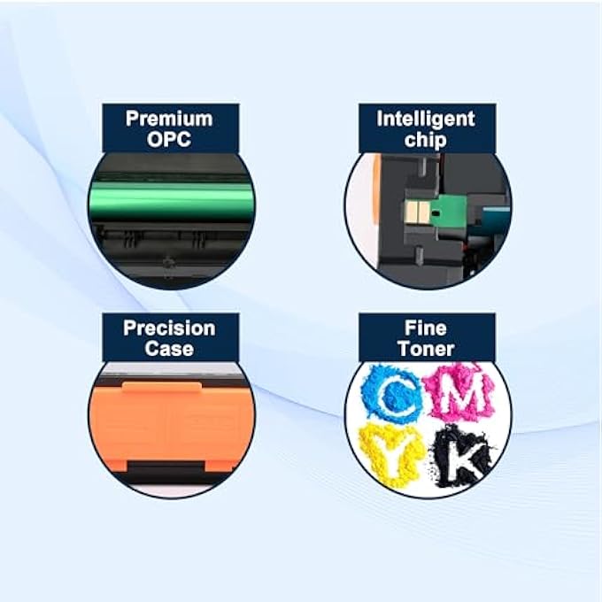 خراطيش حبر ماجنتا 655A بديل لـ HP 655A CF453A لطابعات HP COLOR LASERJET ENTERPRISE M652، M653 M681، M682 (عبوة واحدة) - Image 3