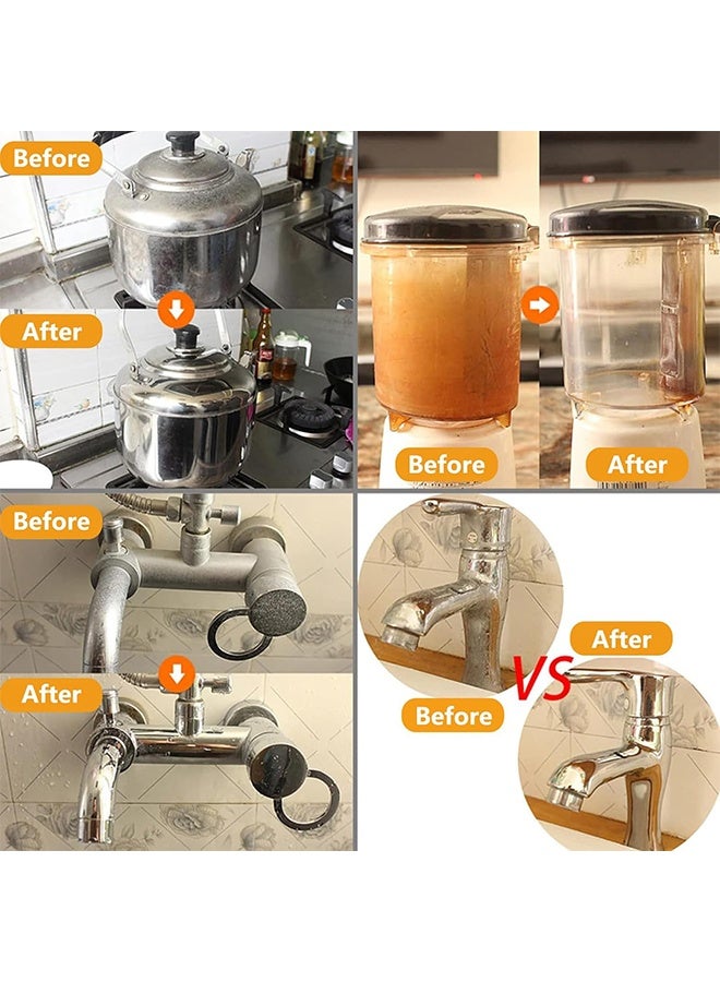 HS 6 Packs 2X Density Magic Sponge Eraser, Multi-Functional Household Cleaning Kitchen Dish Sponge For Furniture, Extra Thick And Long Lasting Melamine Cleaning Sponges For Bathroom, Floor, Wall Cleaner - Image 5