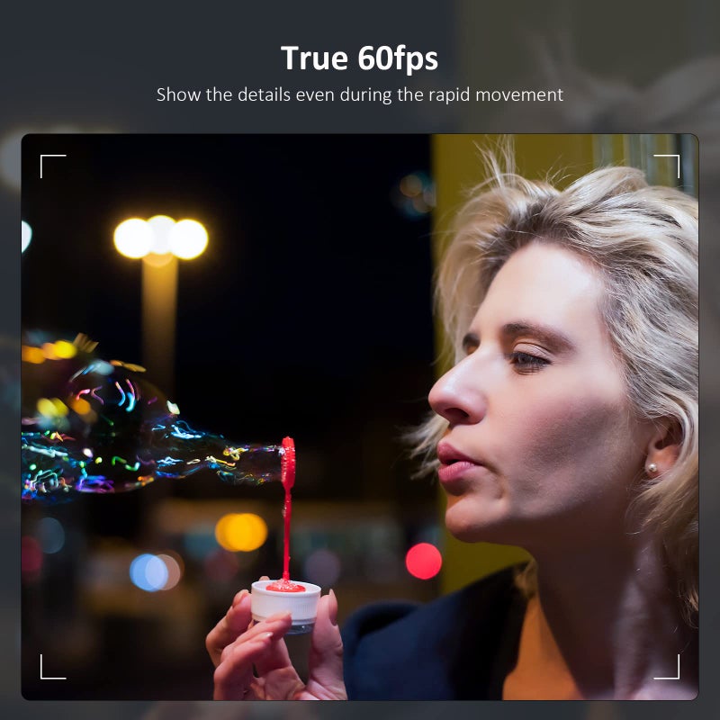 NEXIGO كاميرا ويب NexiGo N660P بدقة 1080P بمعدل 60 إطار في الثانية مع تحكم بالبرمجيات، ميكروفون مزدوج وغطاء، تركيز تلقائي، كاميرا ويب USB عالية الدقة للكمبيوتر، للاستخدام مع OBS/الألعاب/زووم/سكايب/فيس تايم/تيمز/تويتش - Image 3