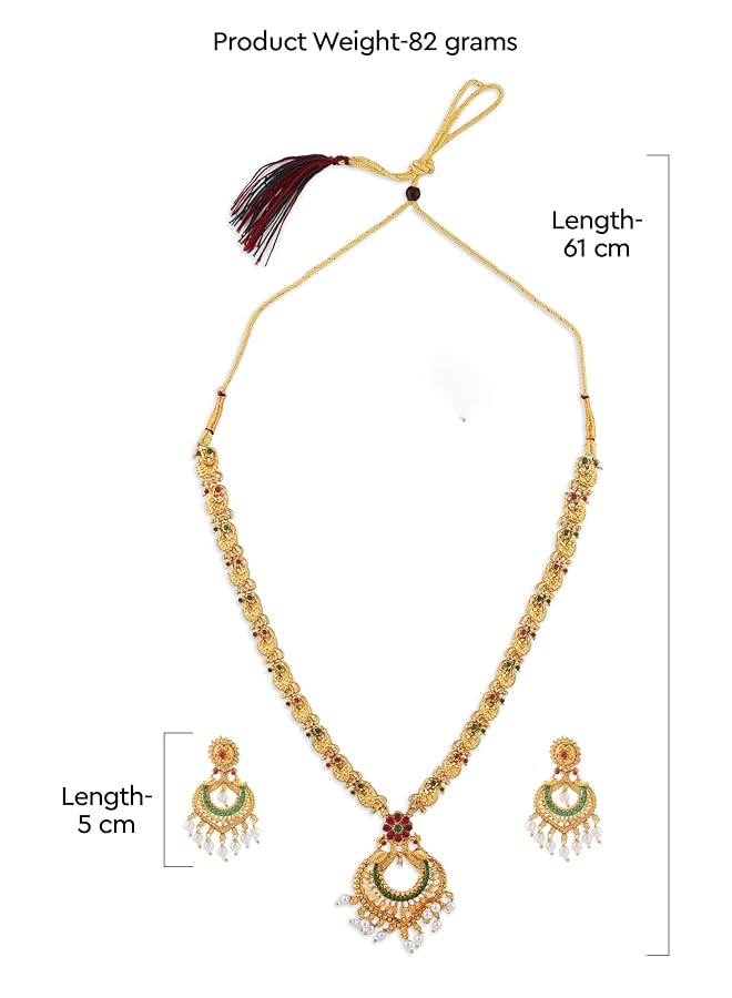erorex Peacock Jewelery Set For Women Golden Zpfk9553 - Image 4