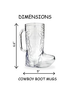 10Pcs Cowboy Boot Mug Cups (10 Pack) 17 Oz Reusable Hard Plastic, Bpa Free - For Cowboy Themed Party Supplies, Western Accessories - pzsku/Z41A4521C40769921D1AFZ/45/_/1727694546/383960e9-6e81-413b-aab9-2291aa52e092