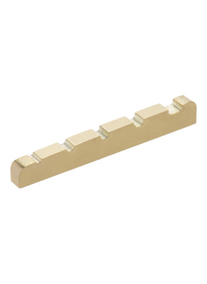 NIBEMINENT - Pre-Slotted Nut For 5-String Electric Bass Guitar Replacement - Image 1