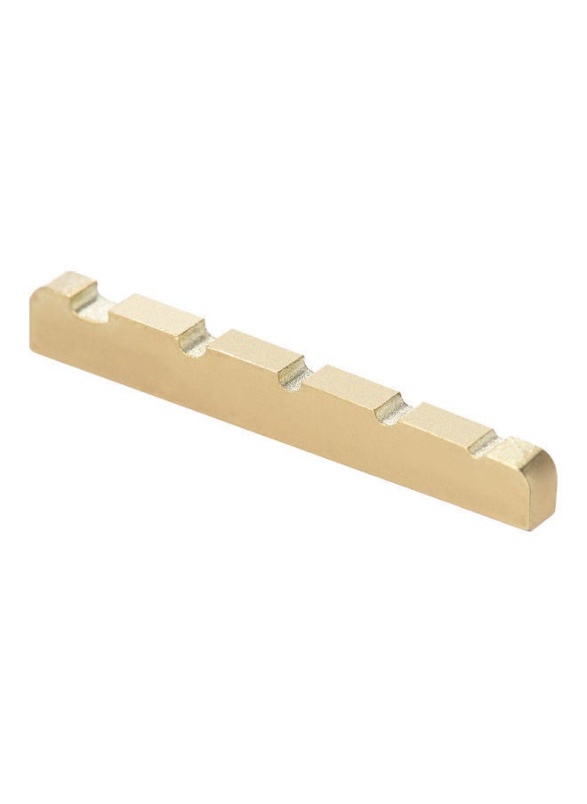 NIBEMINENT - Pre-Slotted Nut For 5-String Electric Bass Guitar Replacement - Image 1