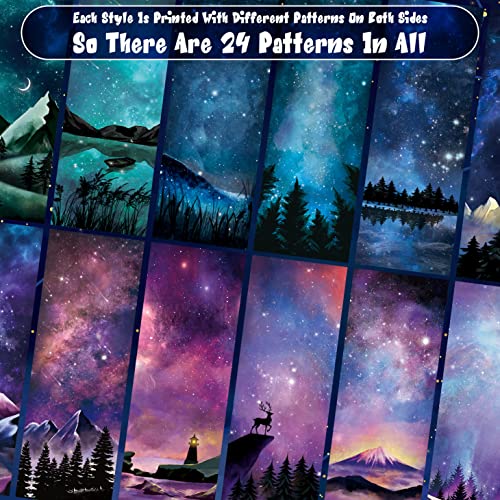VOCHIC 60 Pcs Personalised Space Starry Night Bookmarks, Bulk Book Marks for Women/Men, Unique Zodiac Constellaion Bookmark for Book Lovers, Cool Book Mark for Adults,Kids,Teachers,Students,Reading Present - Image 5
