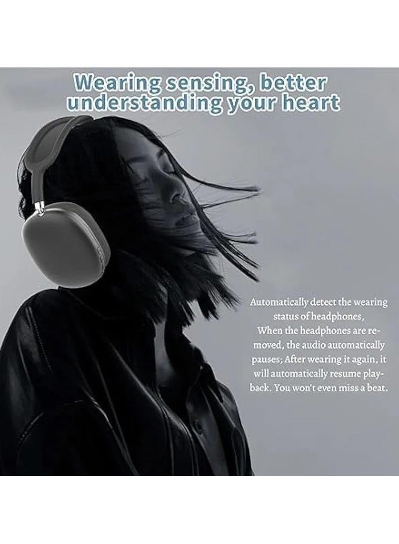 P9 Bluetooth Wireless Headset Over-Ear Headphone With Mic Black