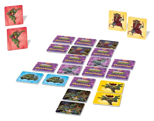 Wonder Forge Teenage Mutant Ninja Turtles Matching GameFun Quick Memory Game for Kids Engaging Toy for Ages 35 Years Ideal for Solo or Family Play - Image 5