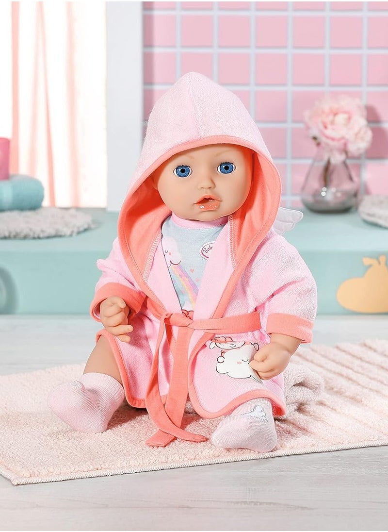Baby Annabell Baby Annabell Deluxe Bathtime Robe Outfit Set 43cm  - Image 5