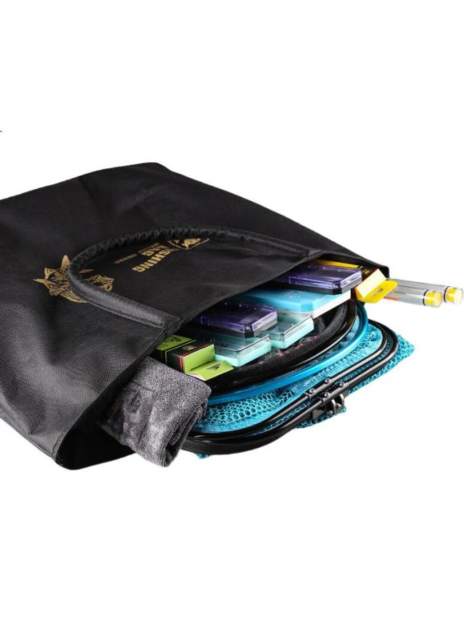 Fishing King Fishing King Handbag, Multifunctional Eva Thickened Waterproof Storage, Foldable Fish Bag, Fishing Protection, Portable Fishing Tackle, Small Size - Image 3