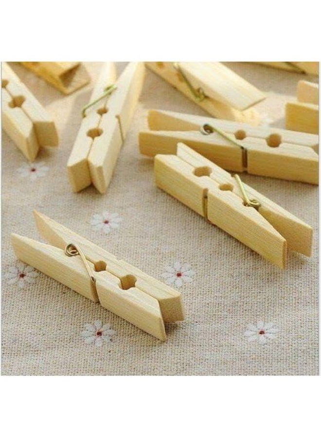 High Quality Wood Clips 60pcs - Image 3