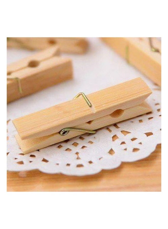 High Quality Wood Clips 60pcs - Image 2