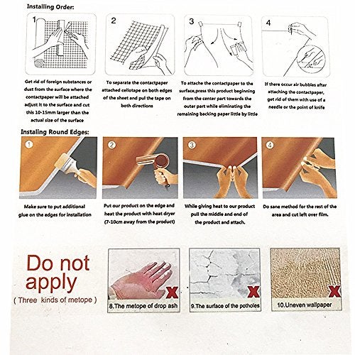 Yija Solid Color Frosted Waterproof Wallpaper Shelf Drawer Liner Self-Adhesive Cabinet Sticker 15.6 Inch by 98 Inch (Sky Blue) - Image 5