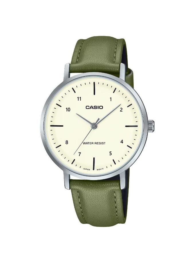 كاسيو ساعة تناظرية من الفولاذ المقاوم للصدأ LTP-VT03L-3BDF - Image 1