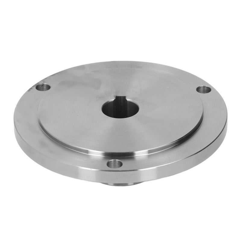 لوحة وجه المخرطة من الفولاذ المنغنيزي العالي 3 ثقوب 130 مم ملحق لـ K11‑130 K12‑130 K72‑130 25 مم / 0.98 بوصة - Image 1
