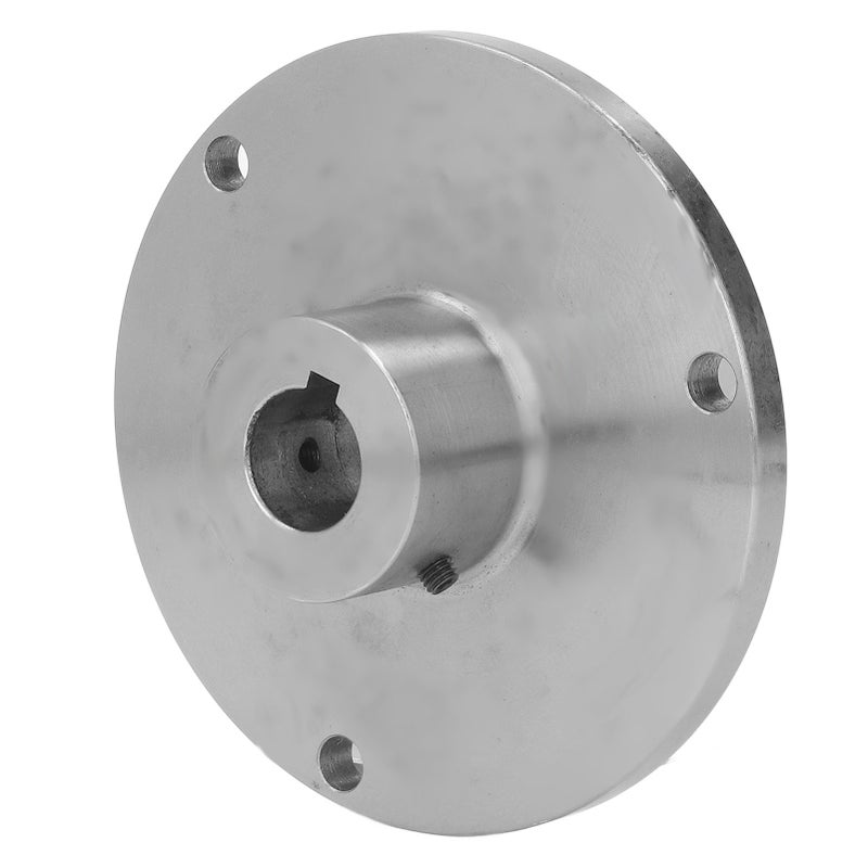لوحة وجه المخرطة من الفولاذ المنغنيزي العالي 3 ثقوب 130 مم ملحق لـ K11‑130 K12‑130 K72‑130 25 مم / 0.98 بوصة - Image 4