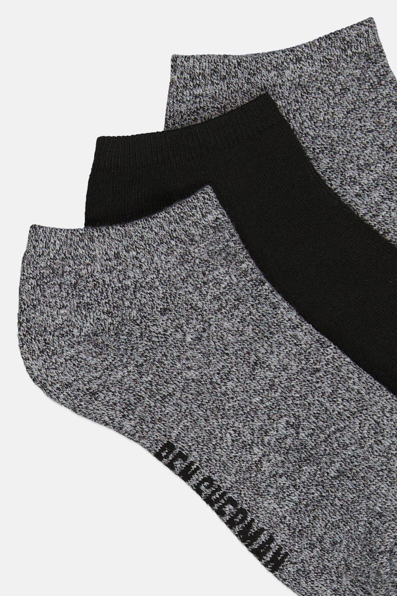 Ben Sherman Men 7 Pairs Brand Logo Ankle Socks, Multicolor - Image 2