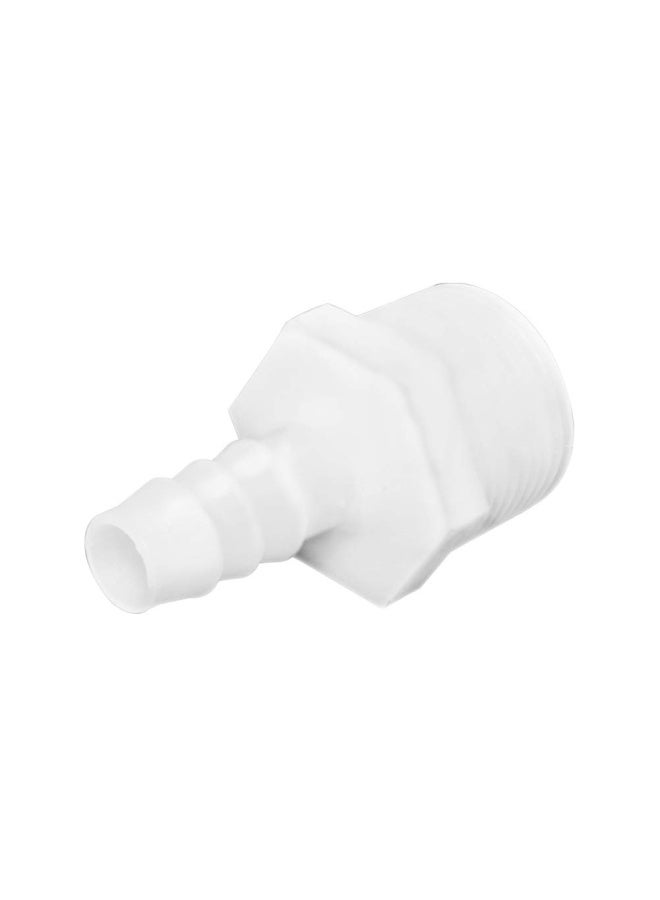 Joytube Plastic Hose Barb Fittings 1/4 Inch Barb X 1/2 Inch Npt Male Thread Adapter Connector Pipe Fittings Pack Of 6  - Image 3