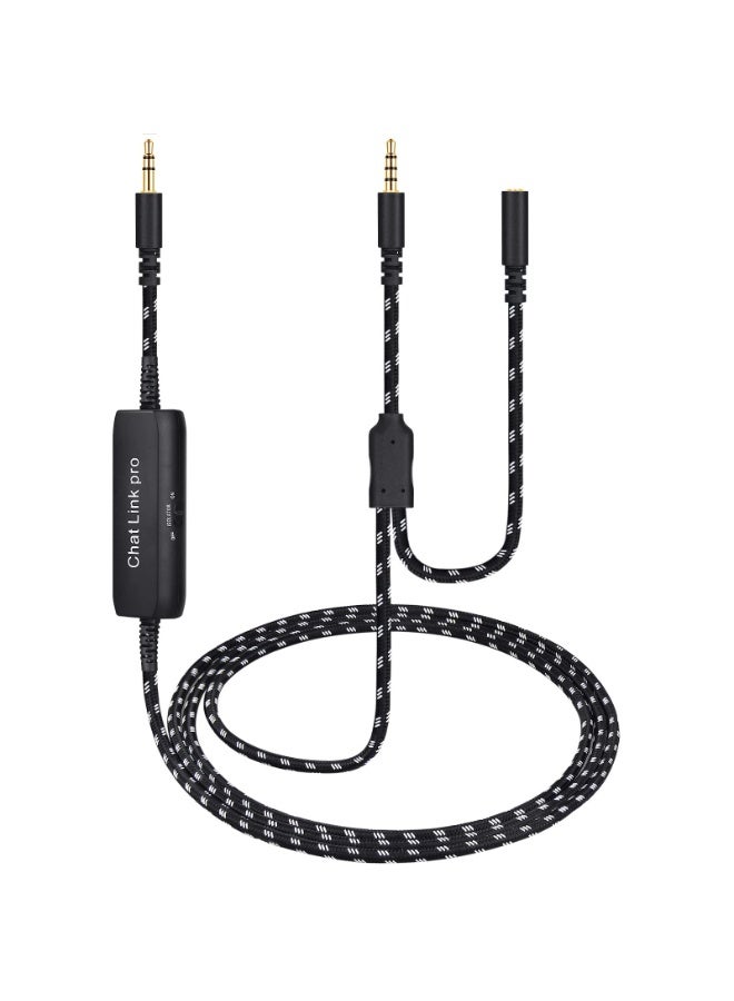 KISSUN HD60 S+ Chat Link Pro Cable Replacement for Elgato HD60 X, HD60PRO Capture Card, Chat Adapter Replacement for Nintendo Switch, Xbox One and PS5, with in-line Isolator - Image 1