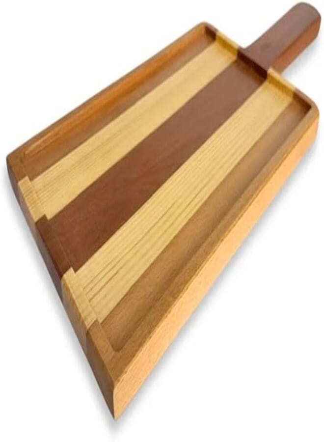 SAS Premium Rectangle Pizza Peel: 31x20cm with Easy-Grip Handle for Precision