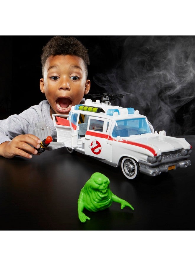 Ghostbusters Track & Trap Ecto-1 Toy Vehicle with Fright Features Ecto-Stretch Tech Slimer Accessory, Compatible with 5-Inch Toys, 4+ - Image 5