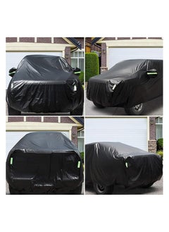 Cool Baby COOLBABY Zipper Car Cover For Nisan Patrol - Full Car Covers - Waterproof Cover UV Scratch-Resistant - Dustproof - Full Protection, Car Cover For SUV, Cover UV Scratch-Resistant (210 x 77 x 63)  - Image 2