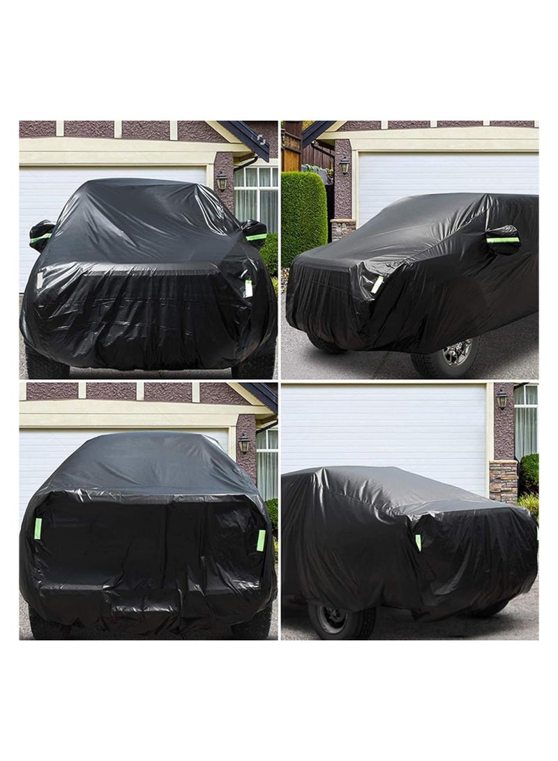 Cool Baby COOLBABY Zipper Car Cover For Nisan Patrol - Full Car Covers - Waterproof Cover UV Scratch-Resistant - Dustproof - Full Protection, Car Cover For SUV, Cover UV Scratch-Resistant (210 x 77 x 63) - Image 2