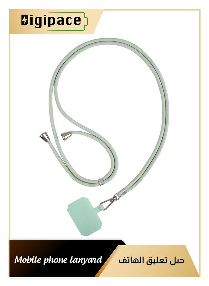 Digipace Phone Lanyard, Universal Crossbody Cell Phone Lanyards, Multifunctional Nylon Patch Adjustable Shoulder Neck Strap Compatible with Most Smartphones  - Image 1