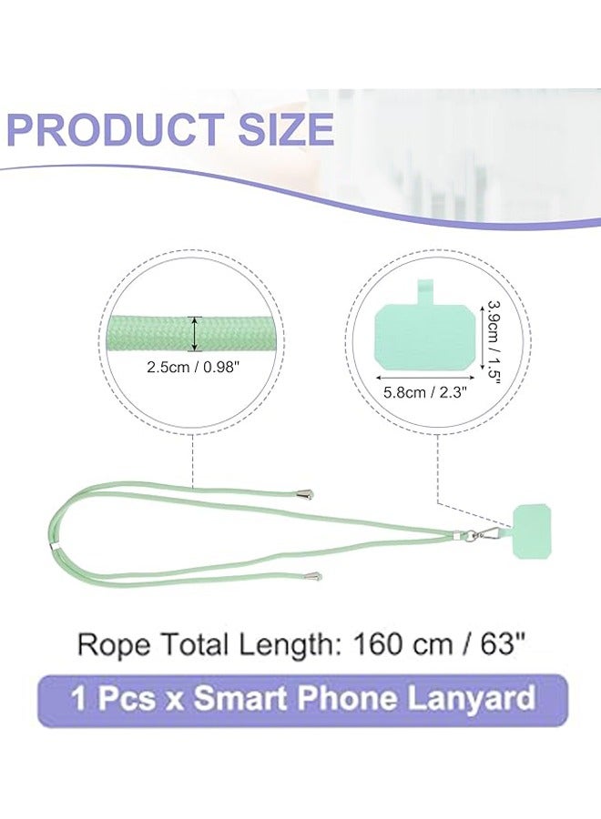 Digipace Phone Lanyard, Universal Crossbody Cell Phone Lanyards, Multifunctional Nylon Patch Adjustable Shoulder Neck Strap Compatible with Most Smartphones - Image 2