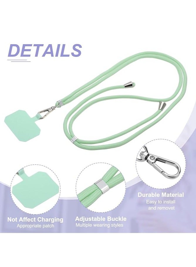 Digipace Phone Lanyard, Universal Crossbody Cell Phone Lanyards, Multifunctional Nylon Patch Adjustable Shoulder Neck Strap Compatible with Most Smartphones - Image 3