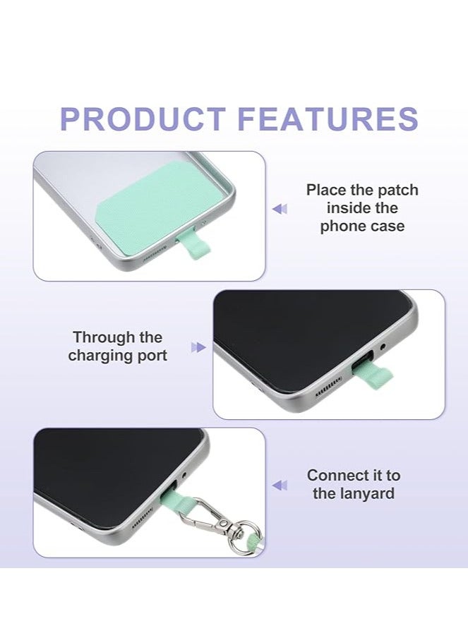 Digipace Phone Lanyard, Universal Crossbody Cell Phone Lanyards, Multifunctional Nylon Patch Adjustable Shoulder Neck Strap Compatible with Most Smartphones - Image 4