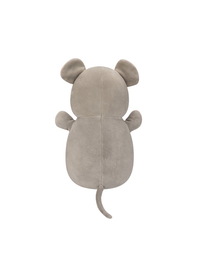 Squishmallows 10 inch Misty Grey Mouse Hugmee , Officially Licensed Kellytoy Plush Toy, Colorful Soft Toy, Gift for Kids, Girls & Boys Washable Squishy Stuff Toy Multicolor All Age  - Image 4