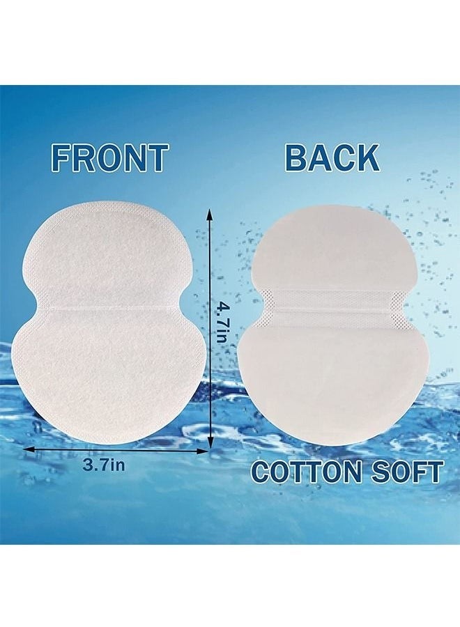 Generic 50 Pieces Underarm Sweat Disposable Pads Fight Hyperhidrosis for Men and Women Comfortable Unflavored Anti-Sweat Armpit  - Image 2