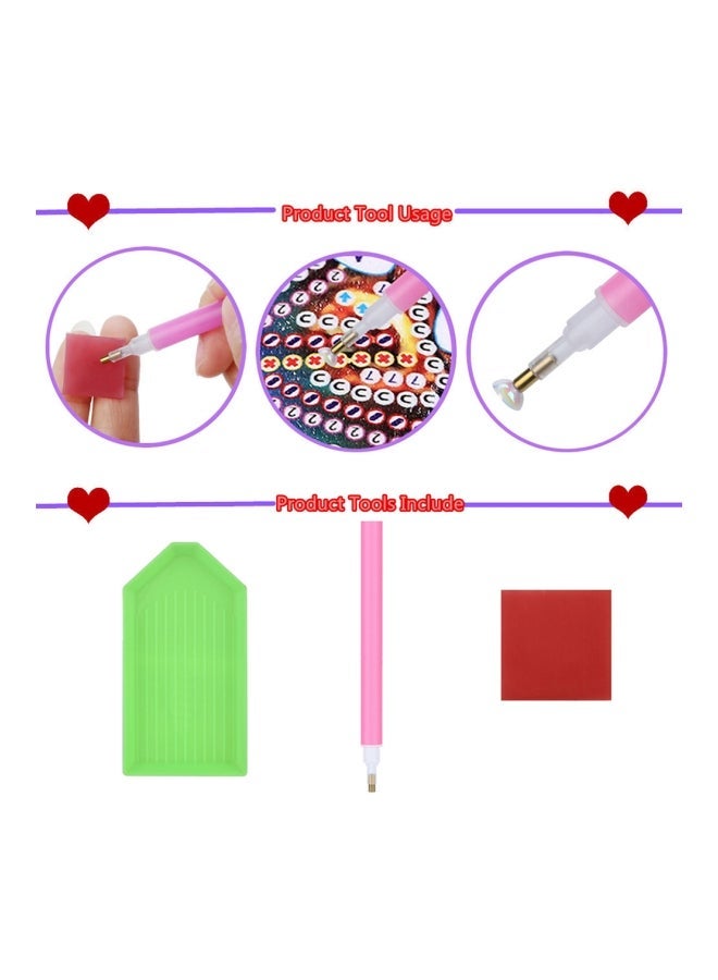 NIBEMINENT 5D Diamond Painting Album DIY Kit Multicolor - Image 4