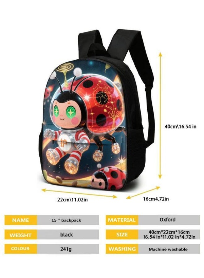 واضح من النار حقائب الظهر + حقائب اليد + حقائب القرطاسية | موسم العودة إلى المدرسة / هدايا المهرجان | حقيبة كرتونية من ثلاث قطع، سهلة التعامل مع مناسبات مختلفة (متوفرة للطلاب والأطفال ونزهايات الأصدقاء وتسلق الجبال والمدرسة وما إلى ذلك) - 89 - Image 5