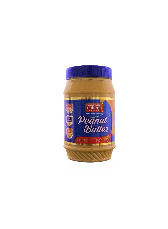 Nature's Choice Peanut Butter Creamy 1Kg - Image 1