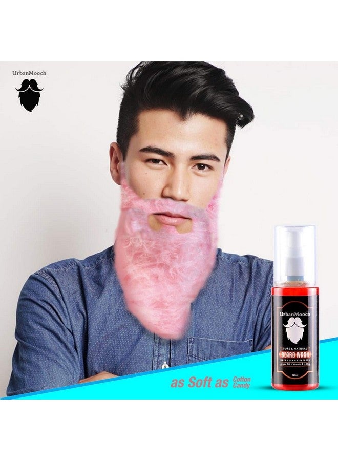 UrbanMooch Organic Beard Wash Shampoo, 120 Ml - Image 3