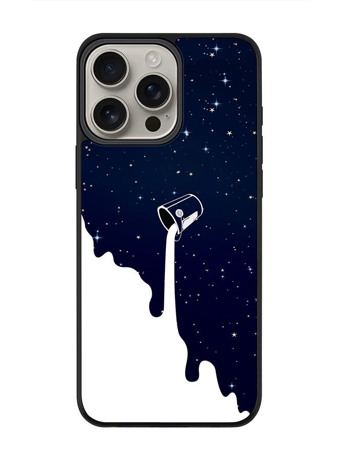 Stylizedd For iPhone 16 Pro Max Case [Compatible with MagSafe] Slim Magnetic cover Phone Case iPhone 16 Pro Max -Milky Way - Image 1